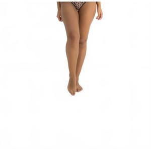 NEW CONSCIOUS zoe bikini top in brown leopard